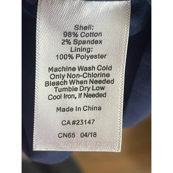 Talbots Size 14P‎ Floral Spring Summer Skirt Cotton - Picture 5 of 5